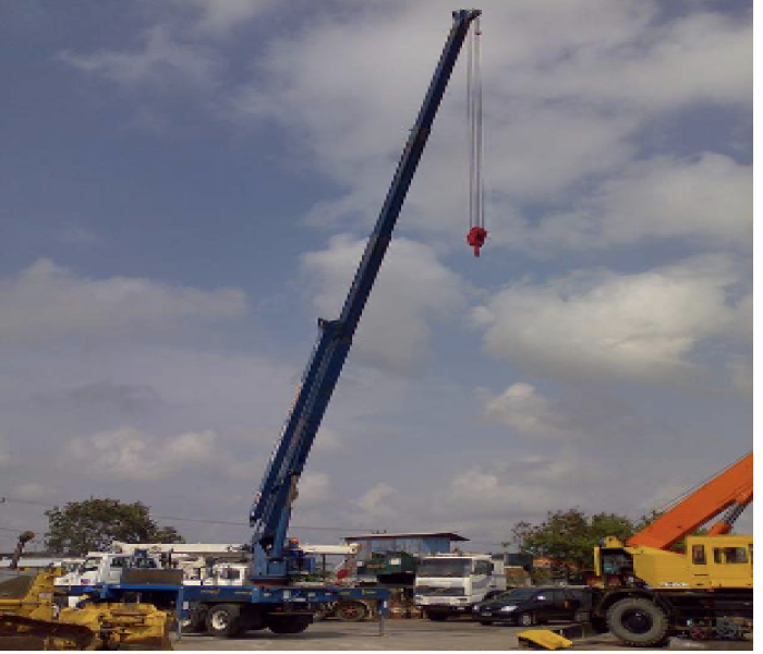 Mounted Truck Crane STERLING LT7501